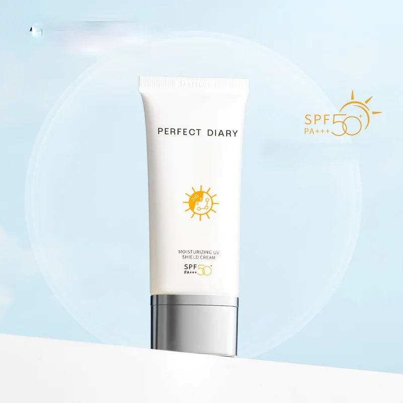 

TT PERFECT DIARY Times Care Light Moisturizing Sunscreen Sensitive Skin Available SPF50 PA