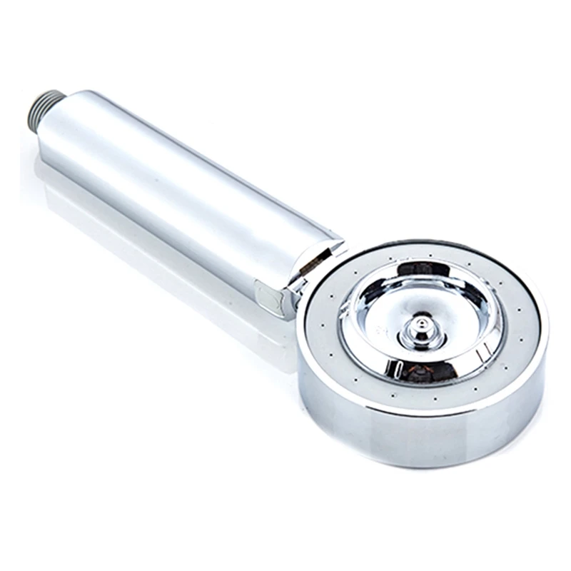 Двухсторонняя двойная функция душевая головка водосберегающая круглая Abs бустер