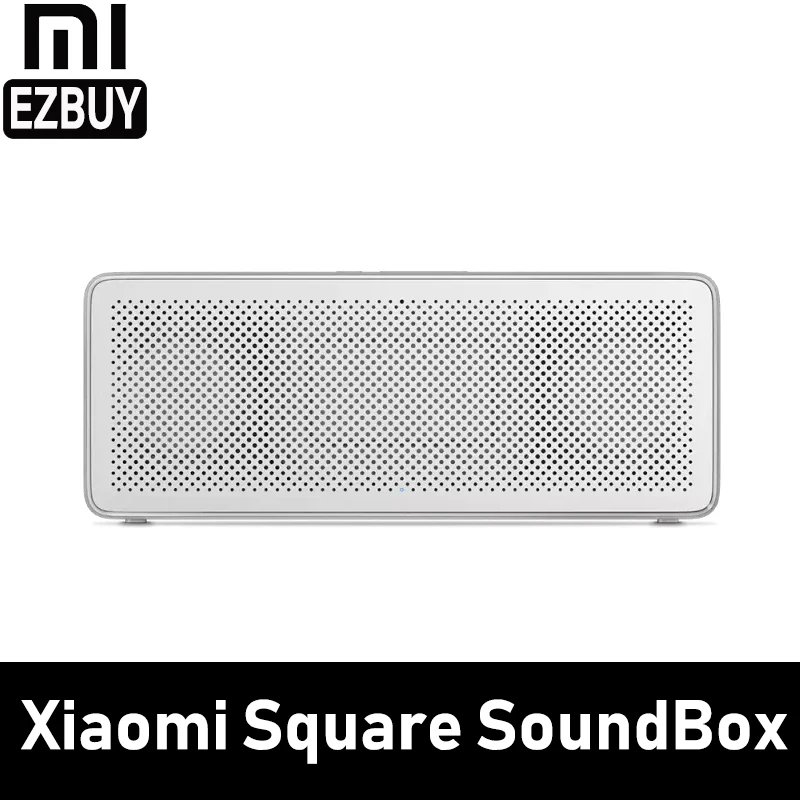 Оригинальный Xiaomi Mi Bluetooth динамик квадратная коробка 2 стерео портативный 4 HD