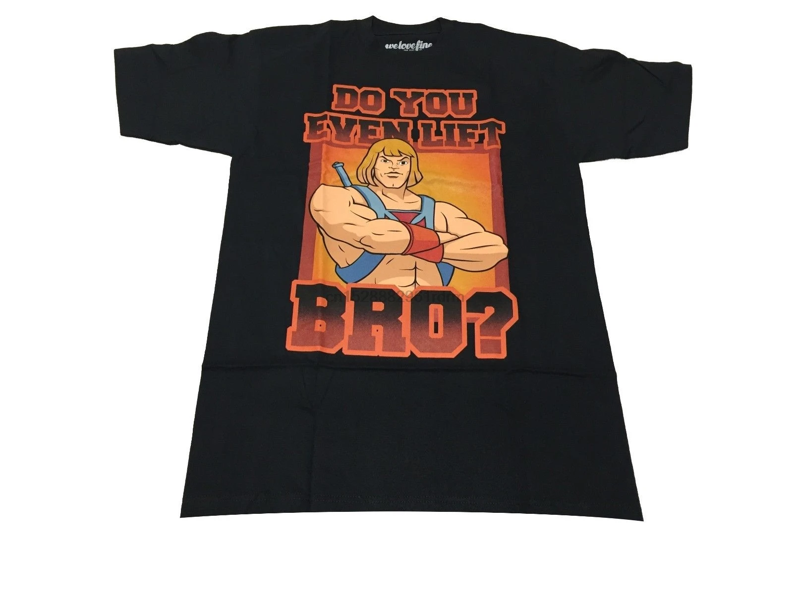 Забавная Мужская футболка He-man The Masters Of Universe Do You Even Lift Bro 100% хлопковая топы оптовая