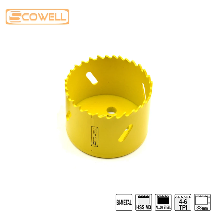 Скидка 50% 6 шт. высокое качество дырокол наборы для металла и дерева 32 мм-76 мм HSS