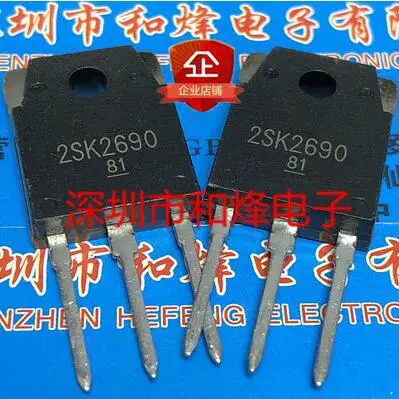 

Бесплатная доставка 10 шт. 2SK2690 TO-3P 60 в 8A