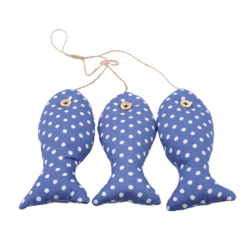 Творческий ручной Средиземноморский Стиль с принтом маленькие рыбки комплект