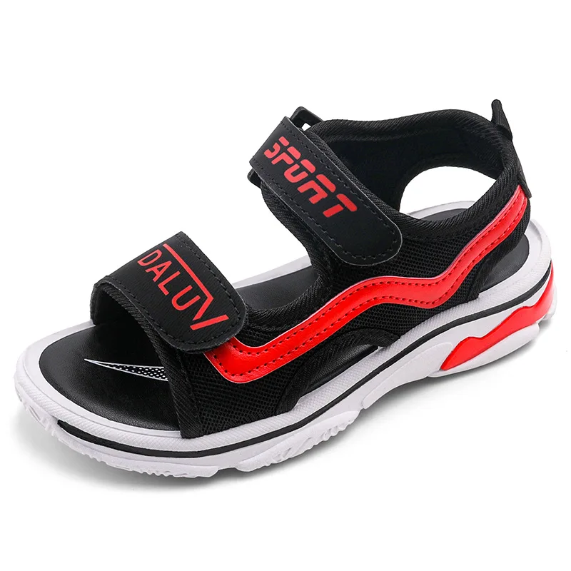 

Сандалии Детские, с мягкой подошвой, Нескользящие, красные, летние, 2020