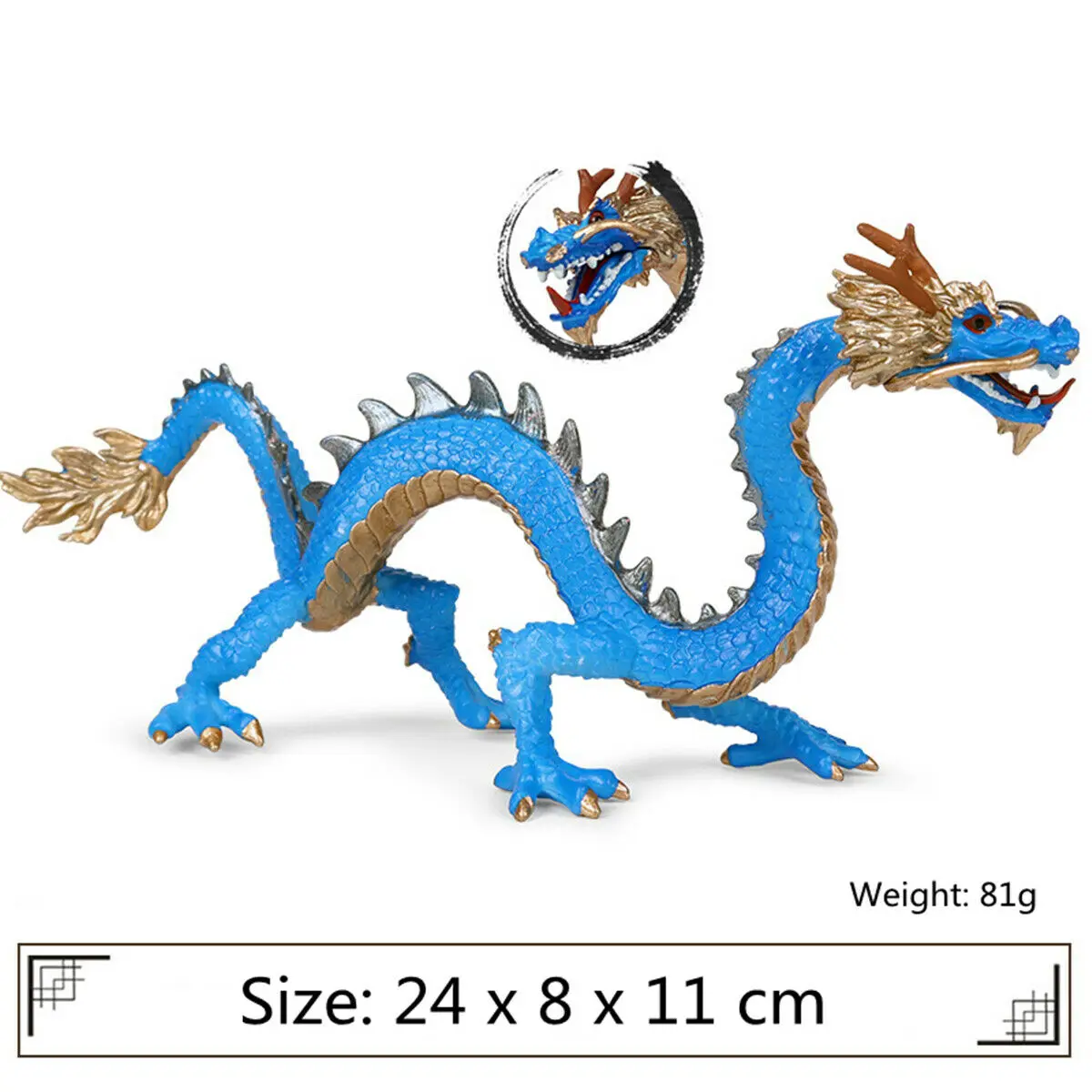 

Mythical Phoenix Dragon Figure Animal Model Toy Collector Decor Kid Gift Simulation Animals Figurines Educational Model
