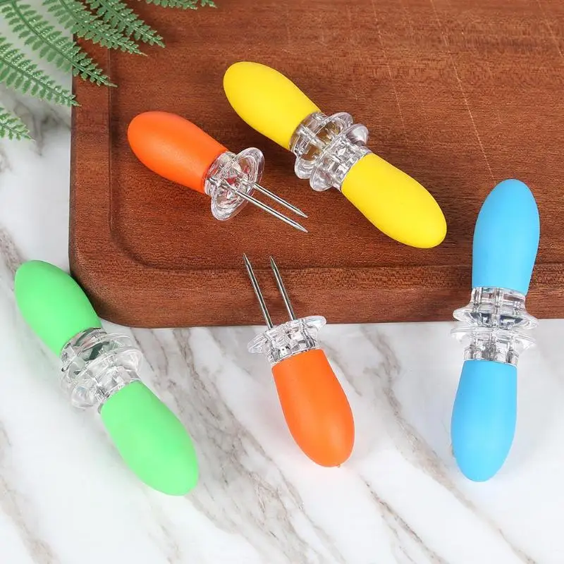 8 шт./компл. Горячая продажа вилки для кукурузы не легко повредить держатель из