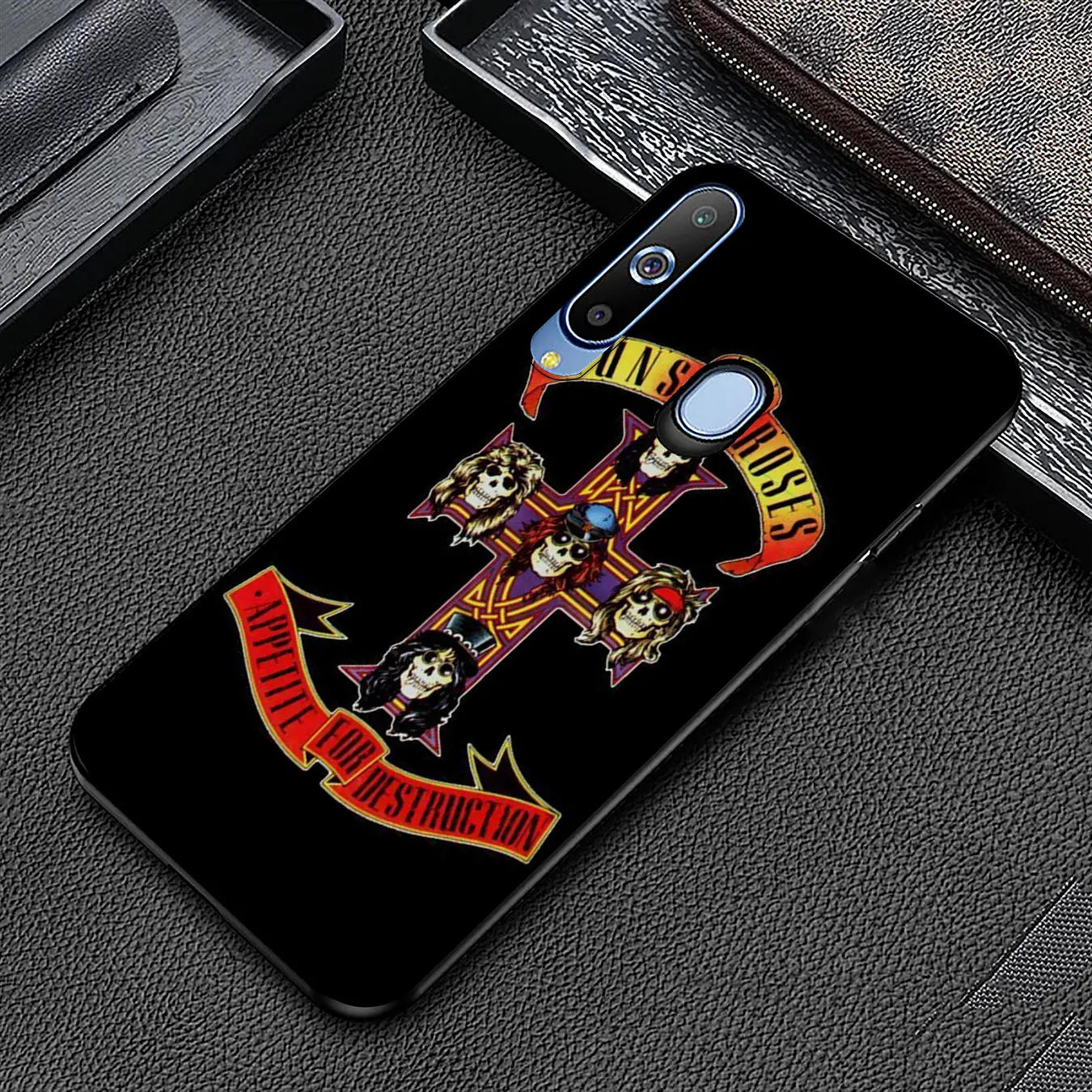 guns n roses Guns N' Roses Phone Case for Samsung Galaxy A51 A71 A81 A91 A41 A21 A11 A01 A2 Core J8 J7 J6 J4 Plus Prime 2018 |