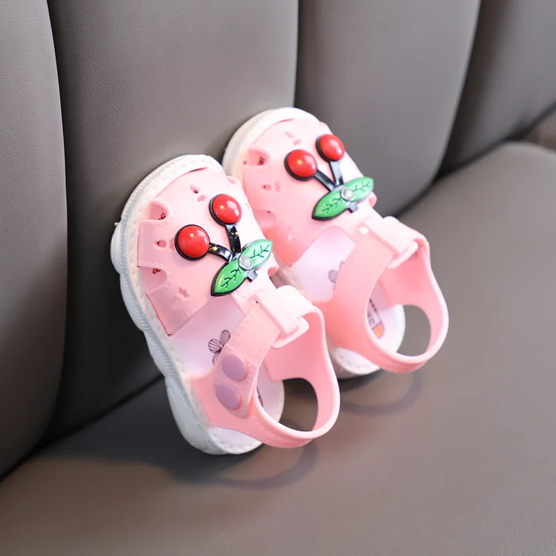 

2021 New Summer Baby Children's Sandals 1-4 Years Old Children's Princess Non-slip Soft-soled Girls Toddler Shoes