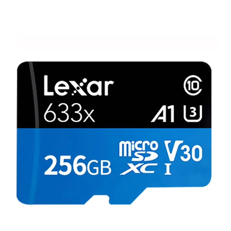 Lexar карта памяти 32 Гб 633X Micro SD Card 64 Гб 128 256 SDXC 95 МБ/с. TF карты флэш-накопитель для ноутбука - Емкость: 256GB
