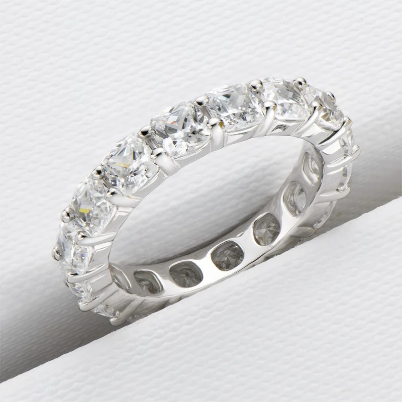 

LESF обручальные кольца, искусственное серебро, обручальное кольцо для женщин, превосходный класс, с белым камнем, свадебные кольца, подарок