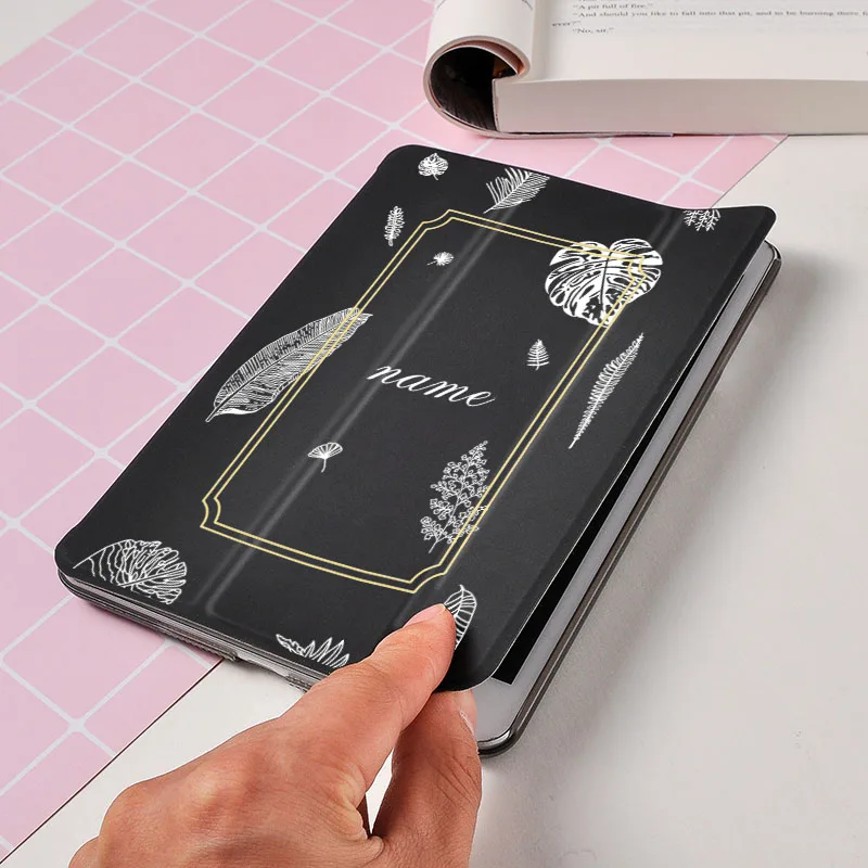 

Name Custom PU Leather case for iPad 2018 9.7 folio cover for iPad 2017 9.7inch Tablet case Stand Auto Sleep Smart
