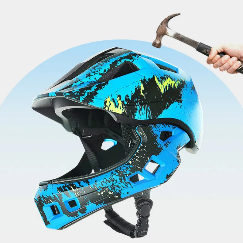 Шлем защитный детский для езды на велосипеде и скейтборде 53-58 см | Спорт