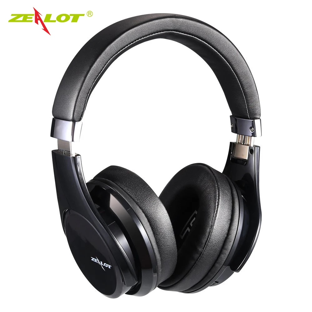 ZEALOT B21 глубокие басы беспроводные Bluetooth наушники складные Накладные наушники с микрофоном Сенсорное управление для телефонов компьютер