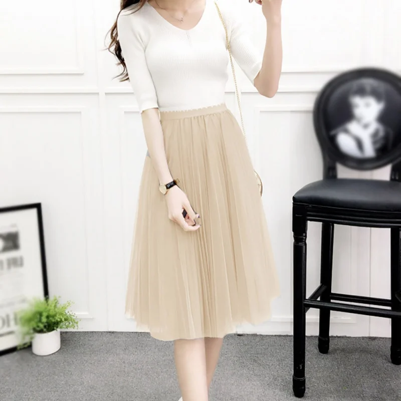 Тюлевая юбка-пачка для милых девочек кружевная юбка принцессы трехслойная