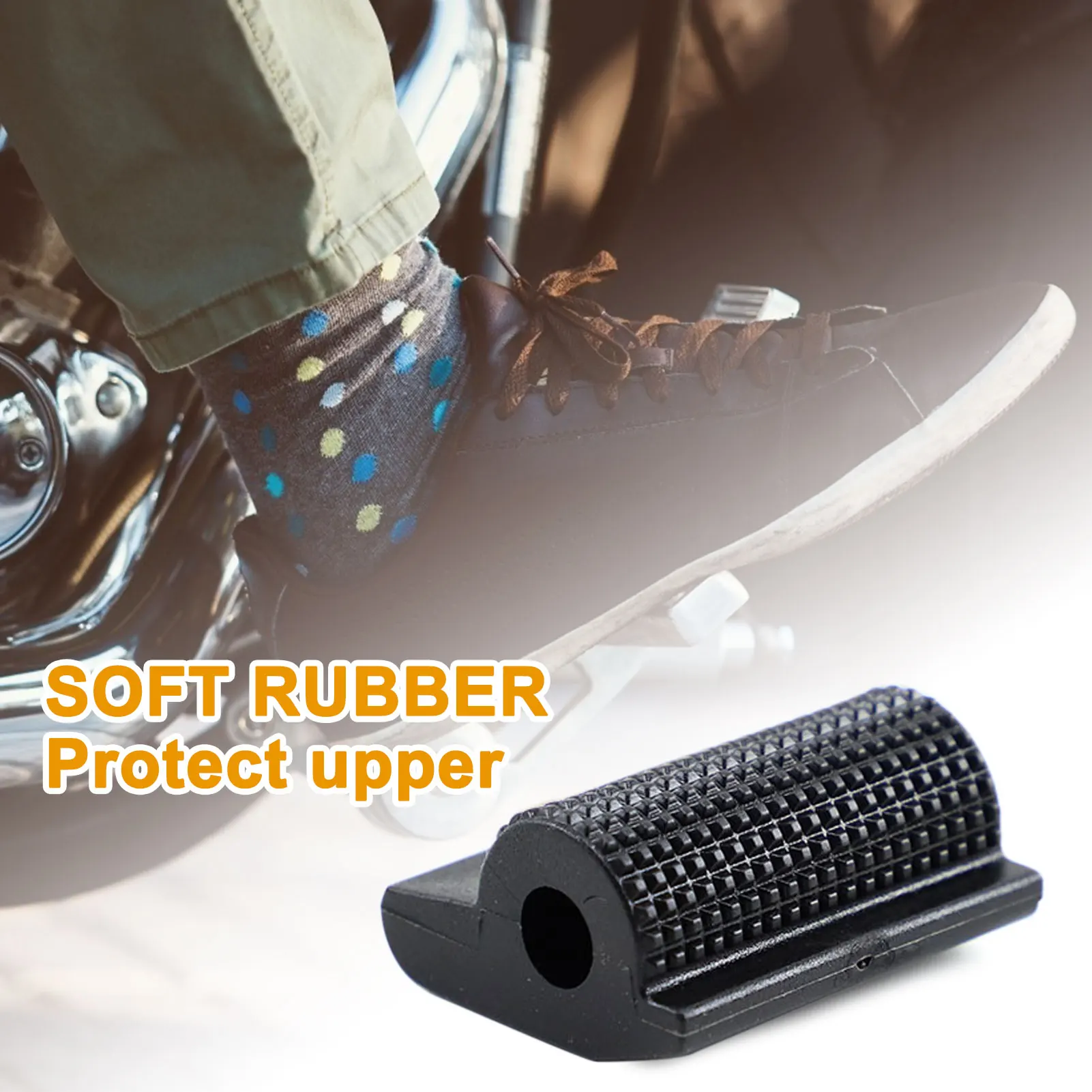 

Universal Motorcycle Shift Gear Lever Pedal Rubber Cover Shoe Protector Foot Peg Toe Gel For Kawasaki Motorcycle Accessories