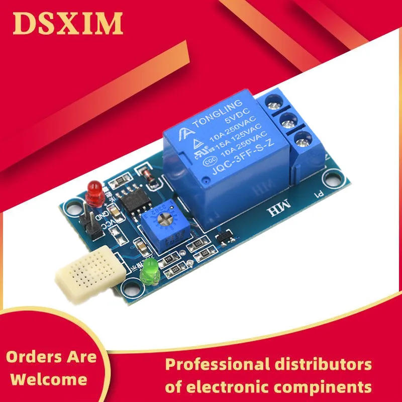 Релейный модуль переключателя датчика влажности HR202 управления для Arduino