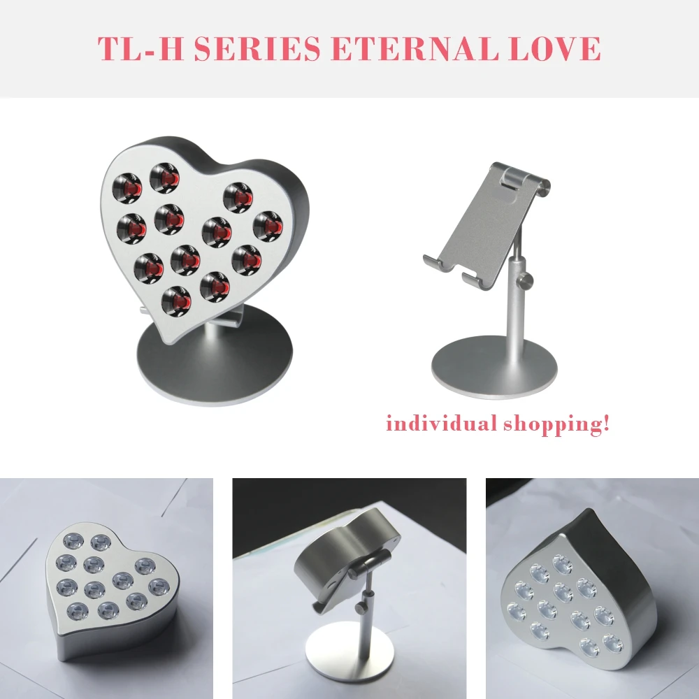 Red Color LED Light Therapy Face Beauty Instrument Facial SPA Acne Wrinkle Removal Skin Rejuvenation Moisturizing Tool