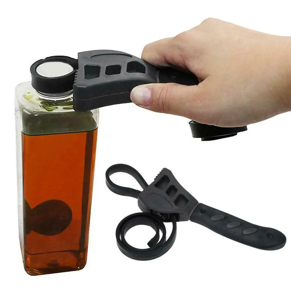 

500mm Non-slip Pipeline Wrench Rubber Strap Wrench Tool Loosen Universal Filter Oil Spanner Plumbing Lids Jar Tighten K6X4