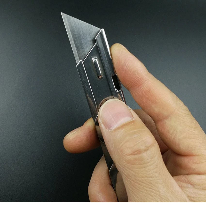 Складной нож из нержавеющей стали резак с карманным зажимом быстросменное