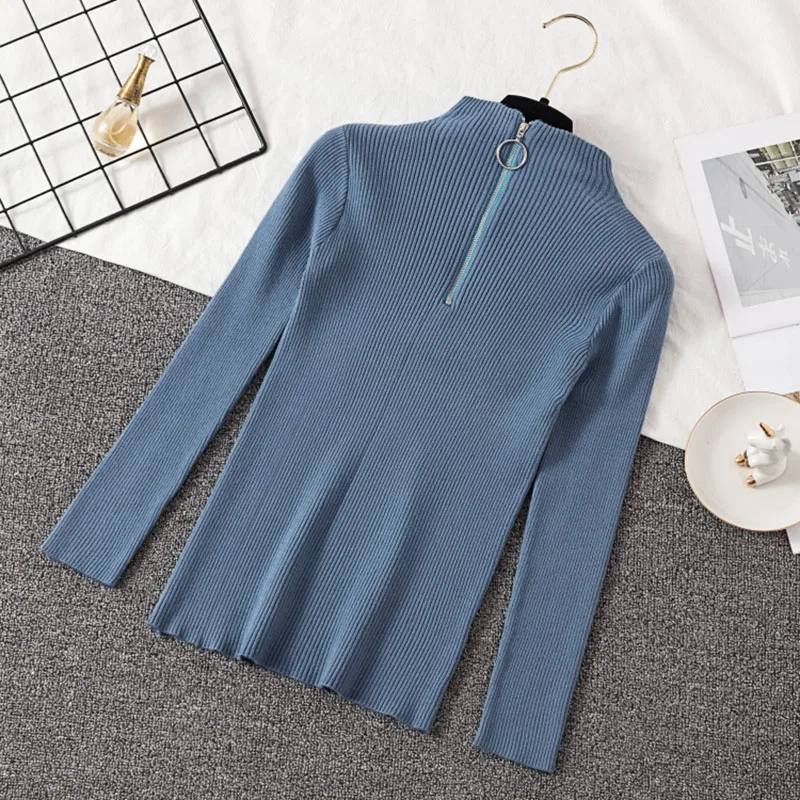BOBOKATEER pull femme hiver Рождественский свитер женская зимняя одежда Женский вязаный пуловер с высоким воротом sueter mujer invierno