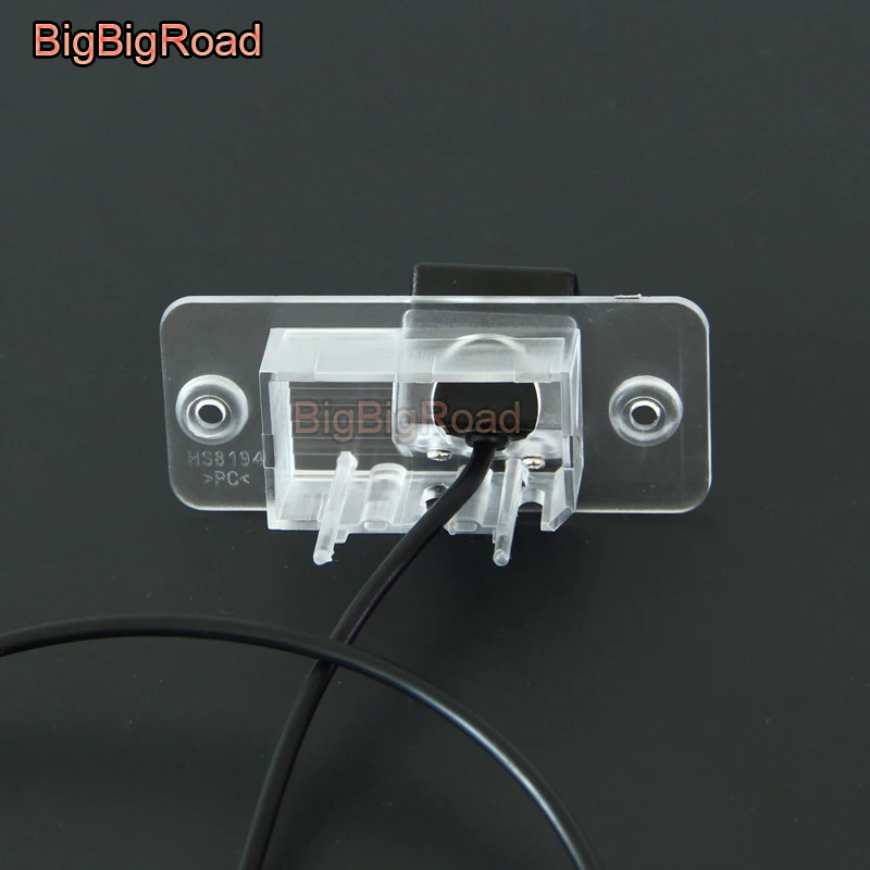 BigBigRoad для Volkswagen Tiguan 2010 2015 беспроводная камера заднего вида Автомобильная RCA