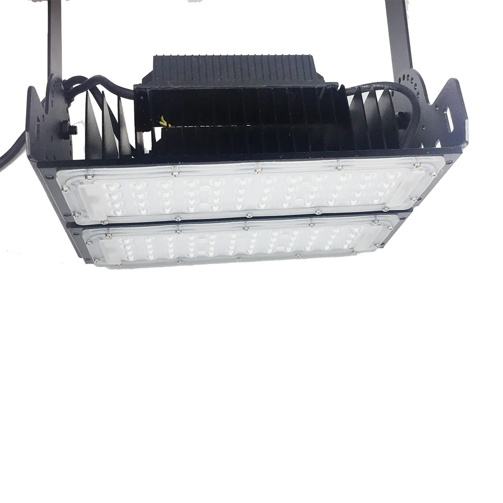 100W Ceiling Industrial LED Work Lamp Commercial Warehouse Workshop Wet Location Area Light, 140x70  60 Degre Modular Heatsink