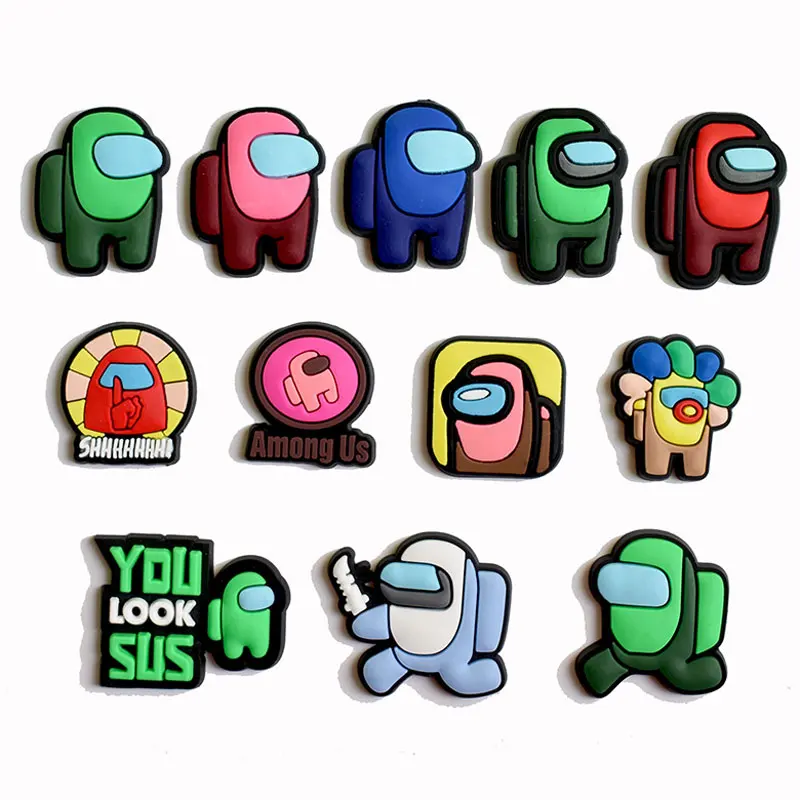 

120 шт. оптовая продажа, амунги для американской обуви, подвески, фигурка горячей игры, аксессуары для обуви, украшение сада, перекрестная Пря...