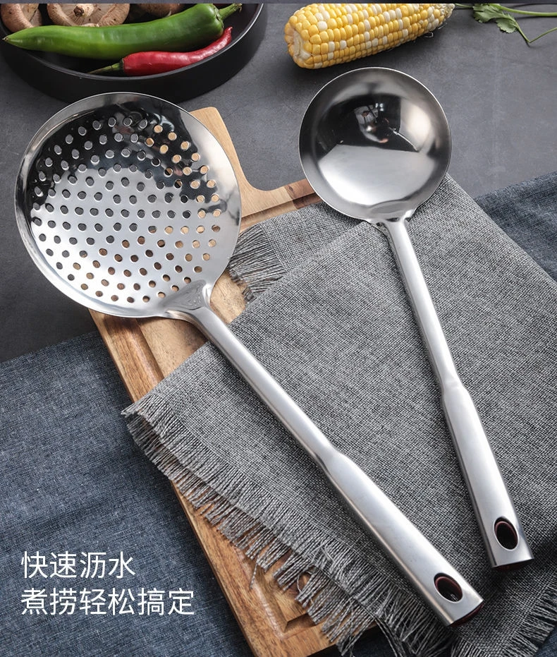 Нержавеющая сталь шумовка ковш сито ложка дуршлаг сетка фритюрница масло для