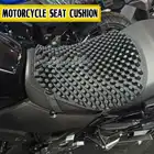 Воздухопроницаемый силиконовый чехол на сиденье мотоцикла, универсальная подкладка на седло Cafe Racer для Yamaha, Suzuki, Honda, Kawasaki