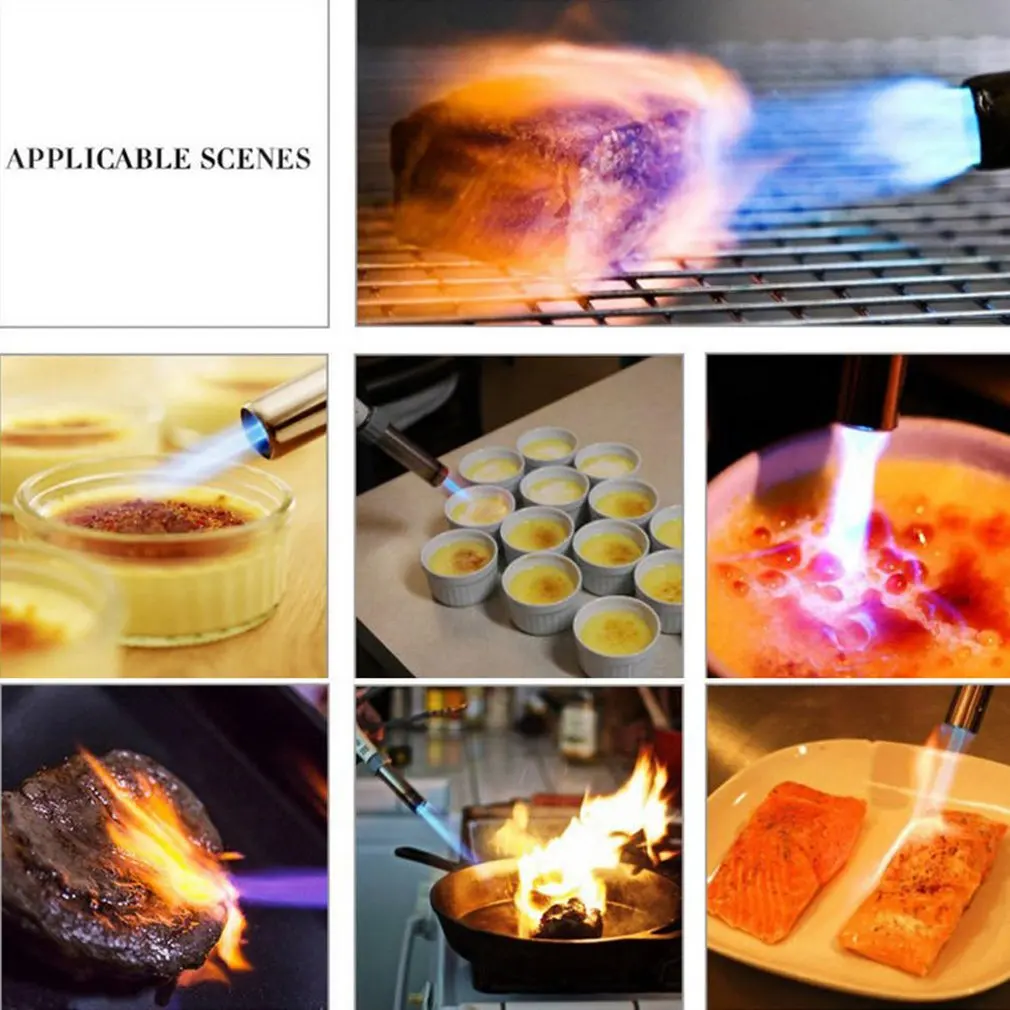 Кассетный огнедышащий наружный огнемет воспламенитель для барбекю выпечки