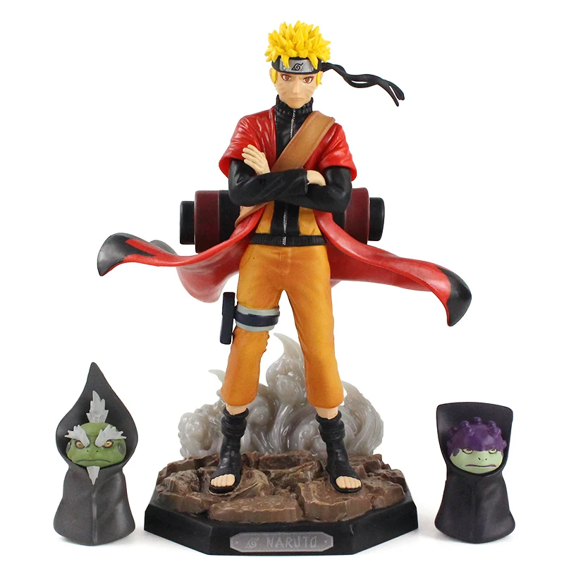 Аниме Фигурка шалфей мод игрушки фигурка с лягушкой Коллекционная модель