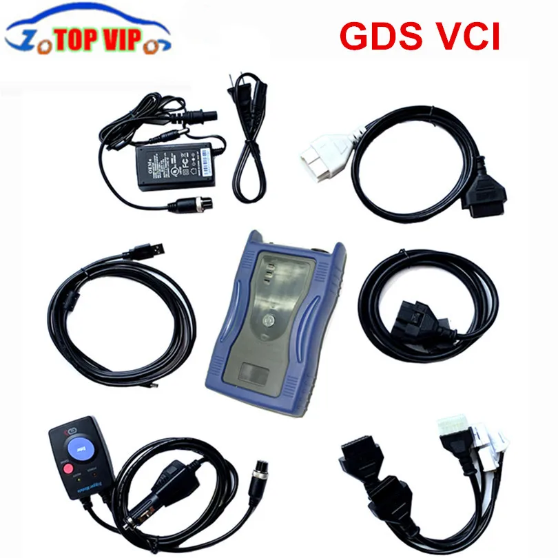 Gds Vci диагностический интерфейс OBD2 инструмент сканирования для hyundai Kia(с триггерным модулем функция записи полета опционально