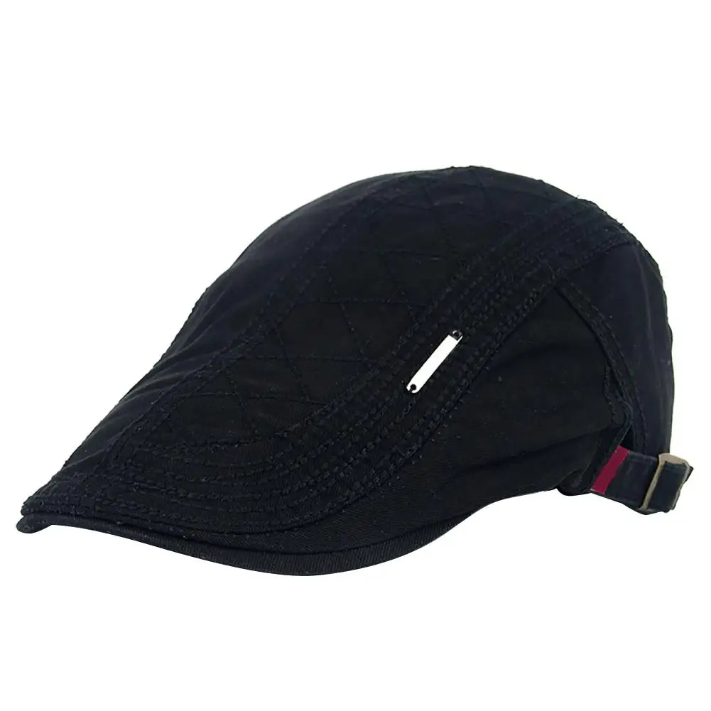 Кепка газетчика классическая мужская повседневный трикотажный восьмиугольный