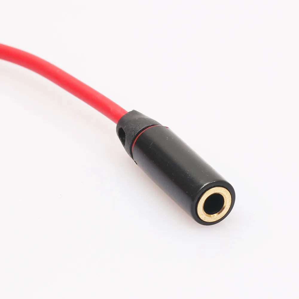 

Audio Connectors Cable Fashion High Quality 3.5mm Red Male To Female M/F Plug Jack Stereo Audio Headphone Extension Cable 2021