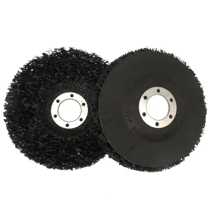 

5Pcs Flap Poly Strip Disc Abrasive Wheel Paint Auto Car Rust Remover Clean Grinding Wheels For 115mm Angle Grinder