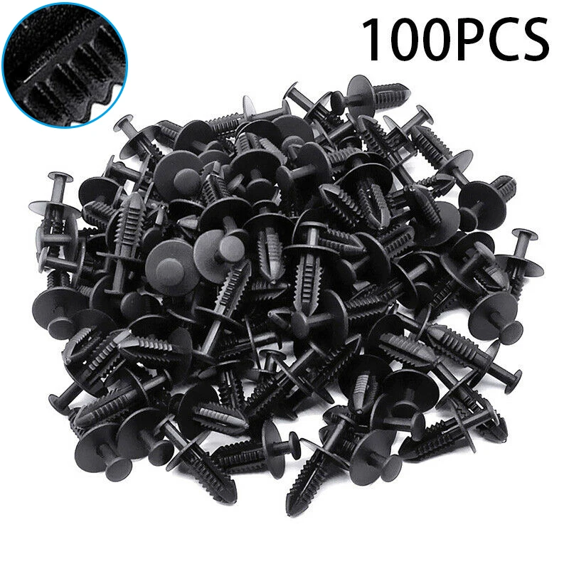 

Clips Car Clips Rivet Panel Fastener 8mm Dia Hole For BMW 100x Plastic Useful