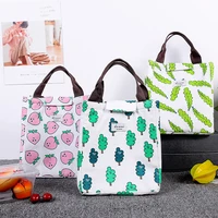 fashion high capacity lunch bags women kids thermal insulation tote cooler picnic travel portable box durable storage handbag