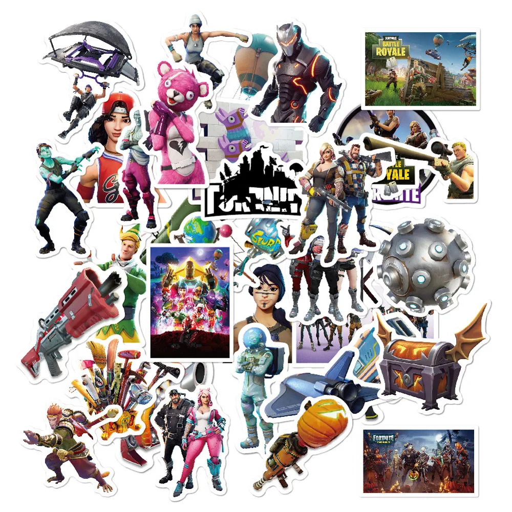 100 шт. водонепроницаемые наклейки для ноутбука скейтборда гитары | Игрушки и