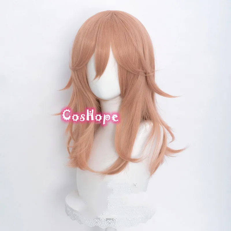 

Chainsaw Man Cosplay Angel Devil 50cm Long Wig Christmas Orange Brown Wig Cosplay Anime Wigs Heat Resistant Synthetic Wigs