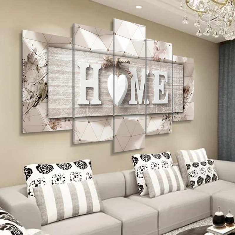 5 шт. настенные постеры для украшения дома без рамки