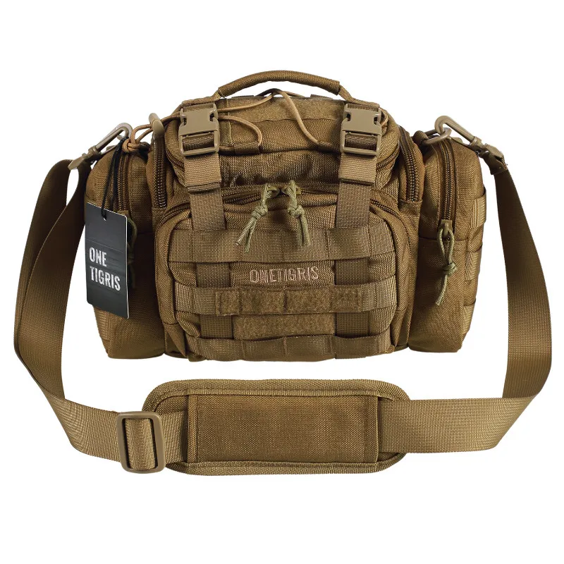 Поясная Сумка OneTigris тактическая для охоты с ремнем на плечо|bag pack|bag pack for menbags heavy duty