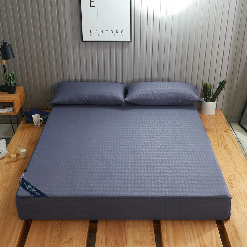 Новый шестисторонний защитный чехол для матраса на молнии натяжная простыня