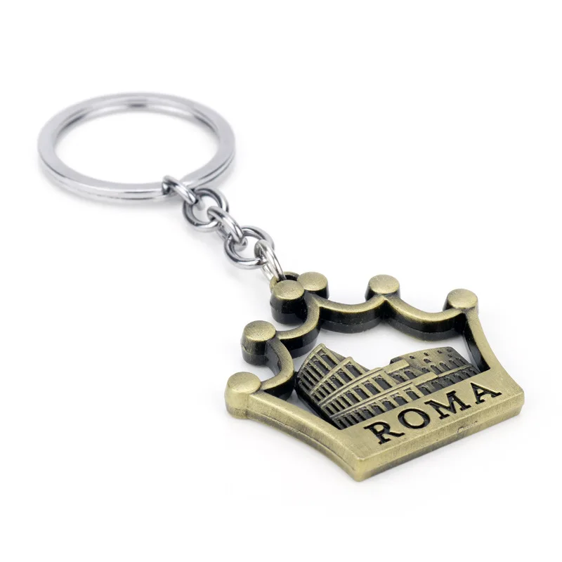 Креативный брелок для ключей в виде старинной архитектуры рома|Брелоки| |