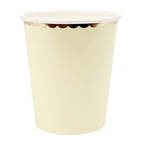 8pcspack paper nordic cup disposable paper cup with lid cover eco friendly tea cups drinking accessories birthday party