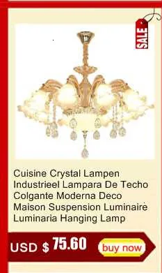 Lustre Luminaria светильник лампа Sufitowe винтажный плафон для гостиной Lampara светильник ing Plafondlamp Хрустальный светодиодный потолочный светильник