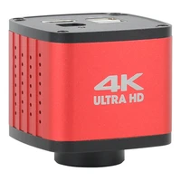 uhd 4k 1080p sony imx334 hdmi digital microscope camera measurement magnifier u disk storage video recorder welding repair