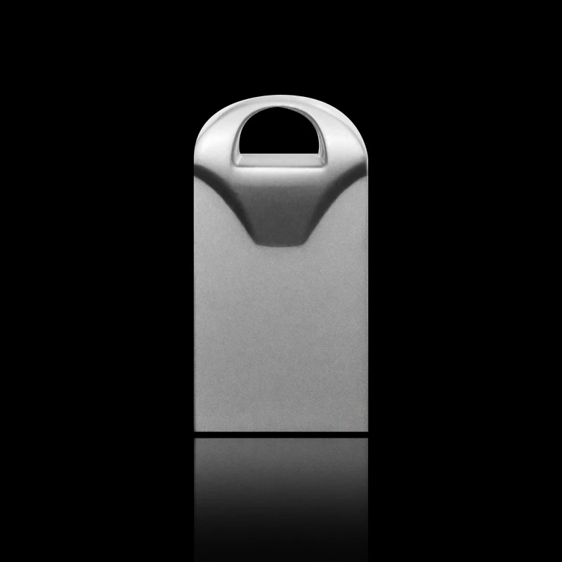 silver Металлический USB флэш-накопитель 64 ГБ 32 ГБ 16 ГБ 8 ГБ USB 2,0 флэш-накопитель портативный 128 Гб карта памяти хранения U диск - Цвет: silver