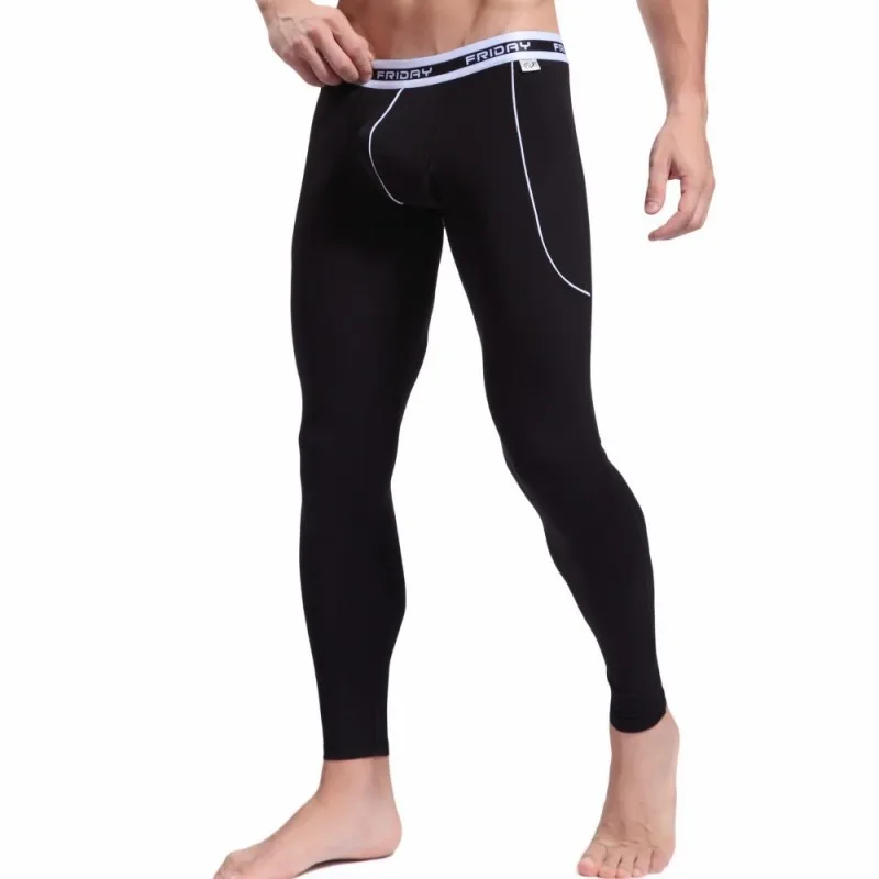 Новые мужские подштанники теплые штаны тонкие эластичные Мужская мода