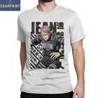 Мужские футболки из 100% хлопка, с коротким рукавом, с героями атаки Титанов