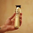 Машинка для стрижки волос Pro, мощный триммер для бороды, перезаряжаемая профессиональная машинка